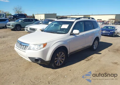 2011 Subaru Forester 2.5X Premium from USA, damaged, VIN JF2SHADC2BH750694
